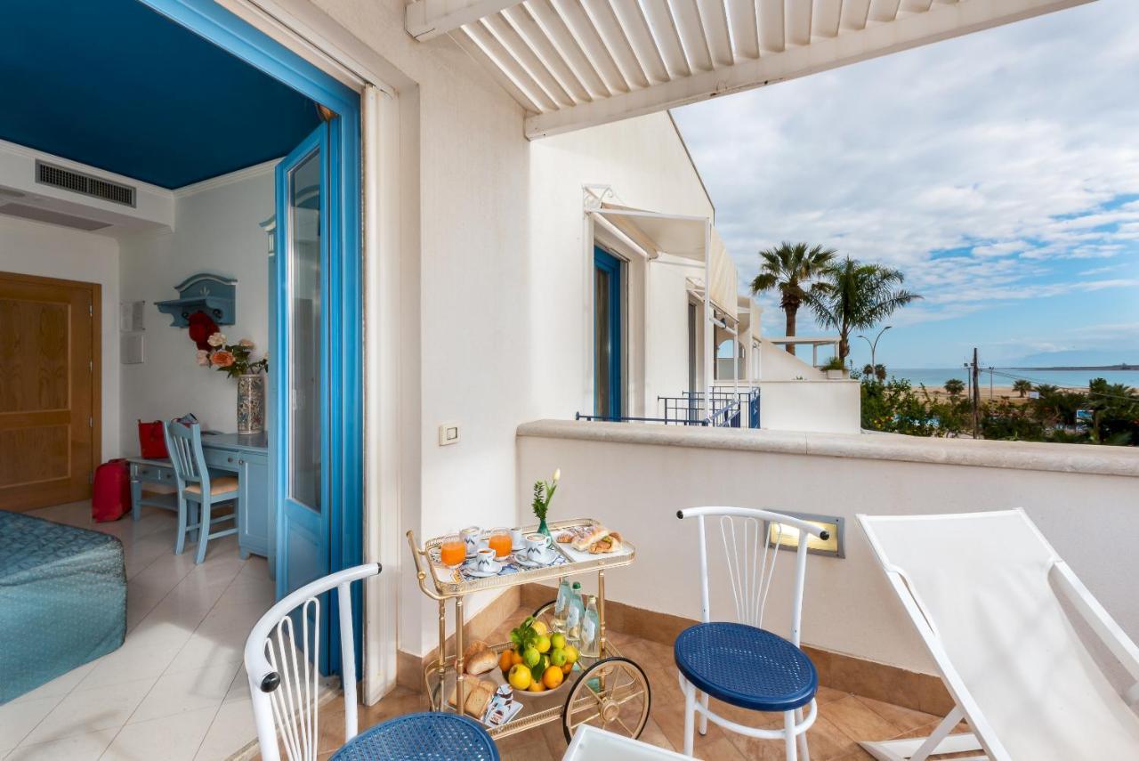 Hotel Ristorante Mediterraneo Faro San Vito Lo Capo Bagian luar foto