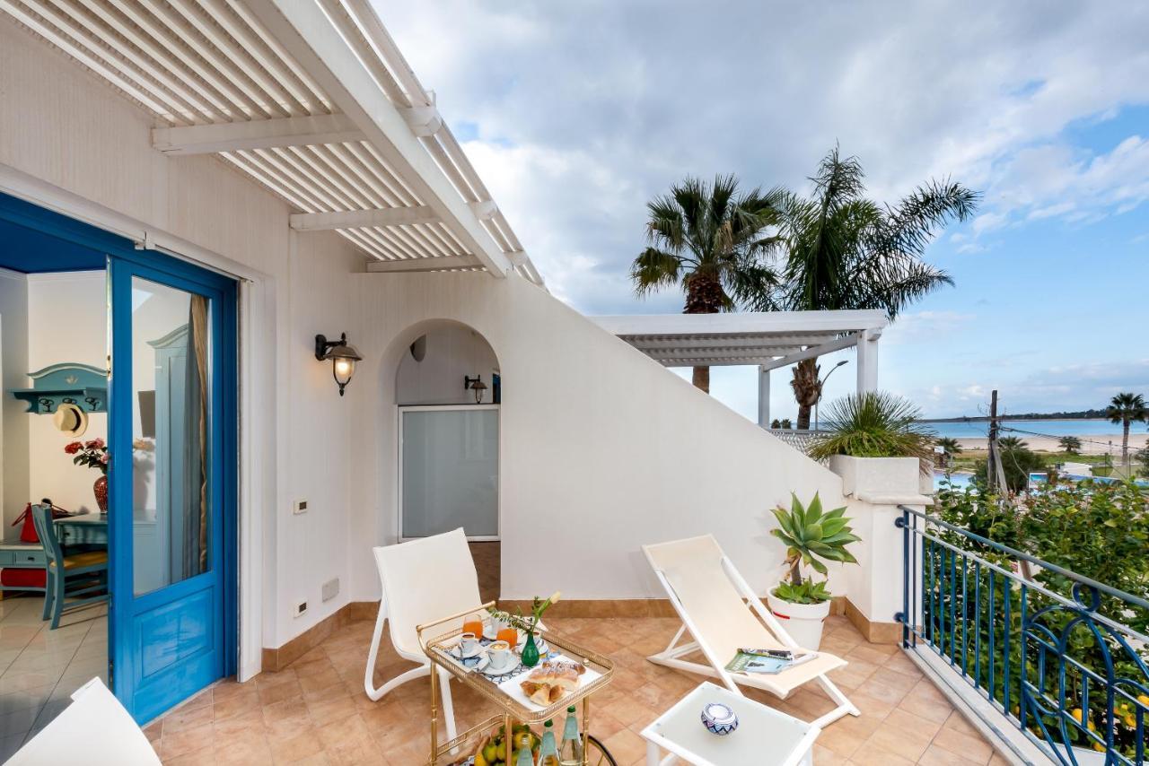 Hotel Ristorante Mediterraneo Faro San Vito Lo Capo Bagian luar foto