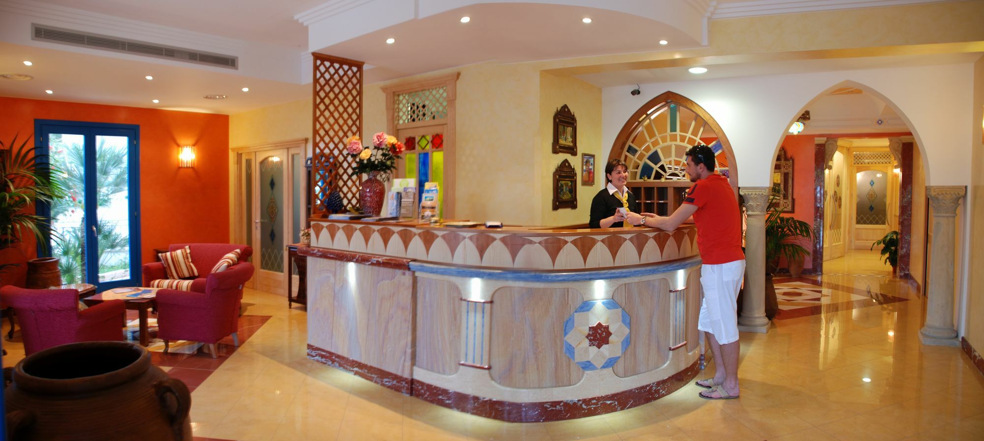 Hotel Ristorante Mediterraneo Faro San Vito Lo Capo Bagian luar foto